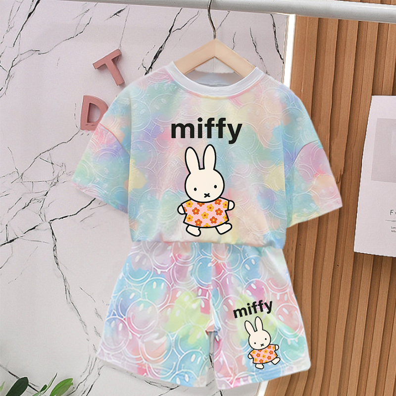 Summer Clothing Baby Girl - Miffys Tavşan Yaz Giyim Setleri Bebek