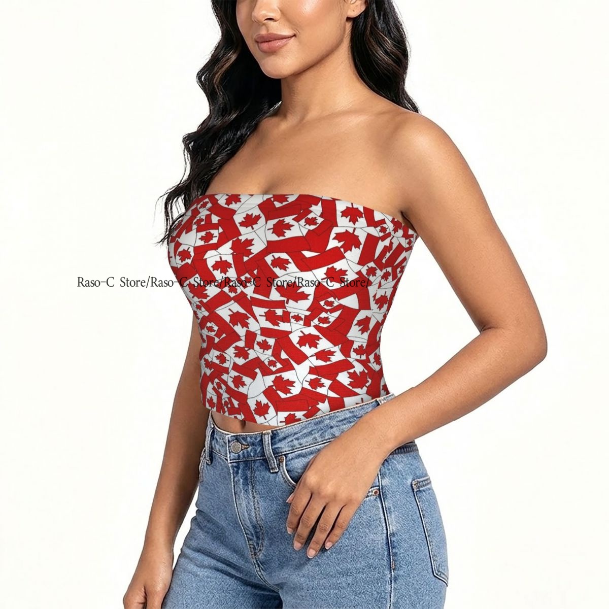 Summer Clothing Women Canada - Kadınlar İçin Blok Renkli Crop Slim