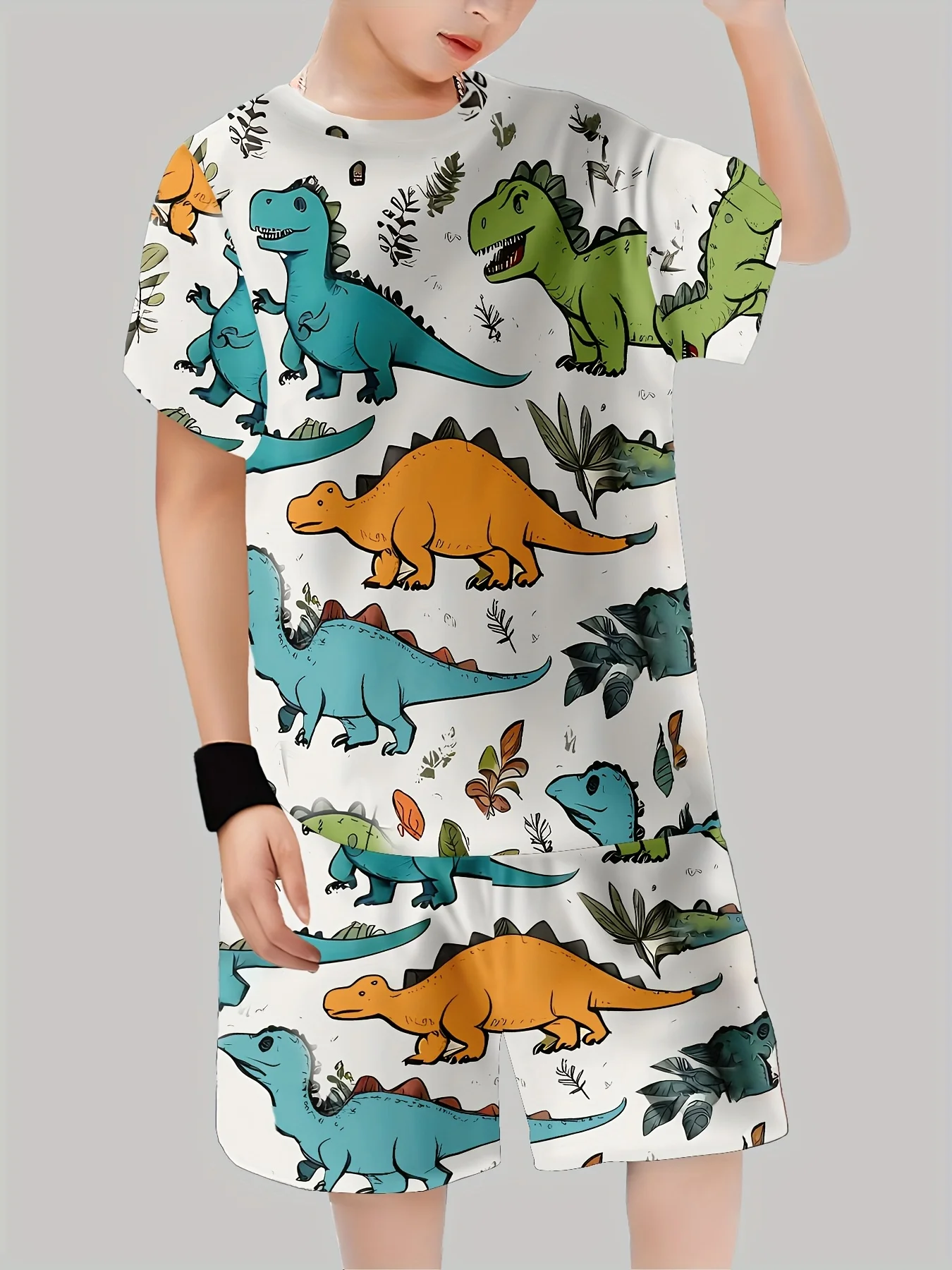 Yeni Dinozor Baskılı Kıyafetle - Summer Clothing Baby Girl incelemesi ve fiyatı