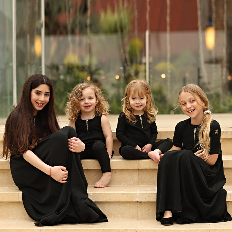 Yazlık Siyah Nervürlü Aile Kom - Summer Clothing Baby Girl incelemesi ve fiyatı