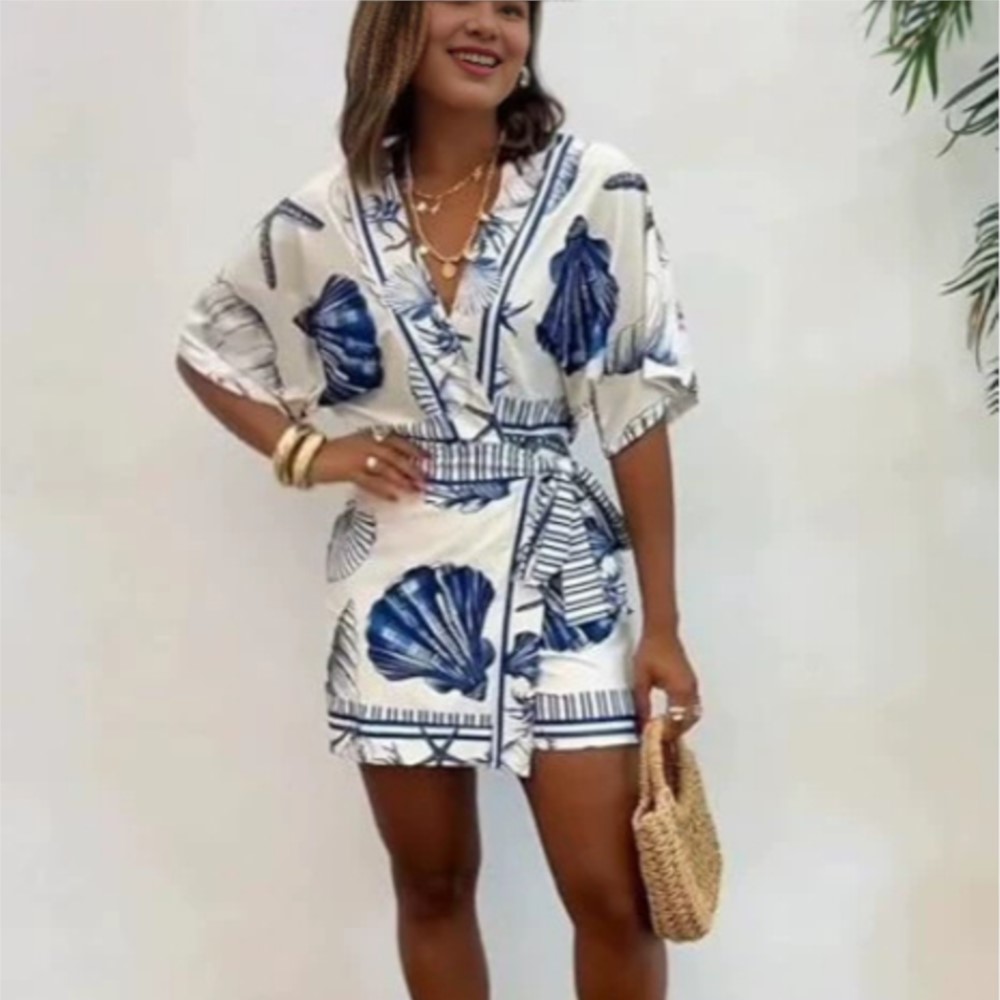 Moda Baskılı Kısa Kollu kadın  - Summer Zara incelemesi ve fiyatı