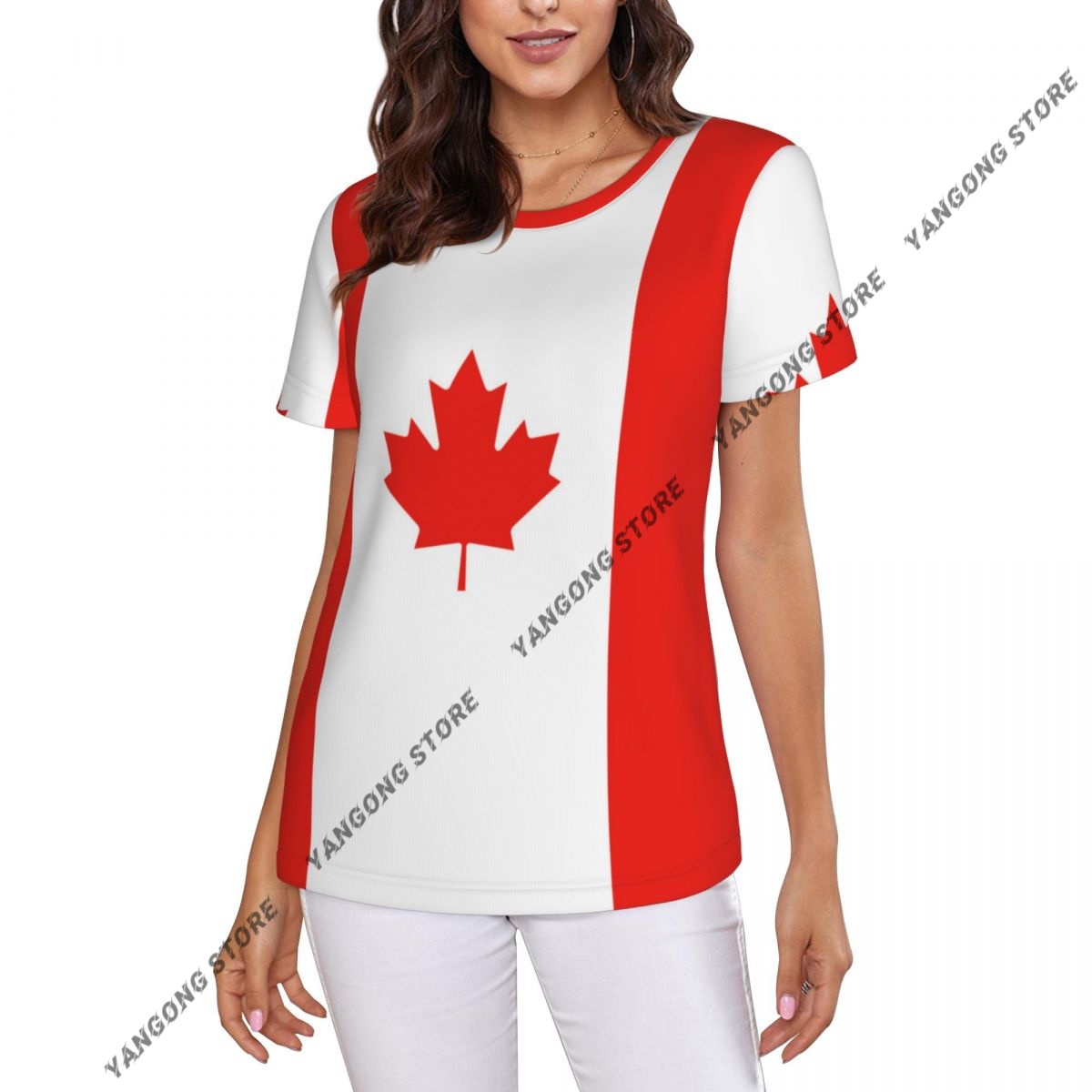 Kadın T-shirt Kanada Kanada Ba - Summer Clothing Women Canada incelemesi ve fiyatı