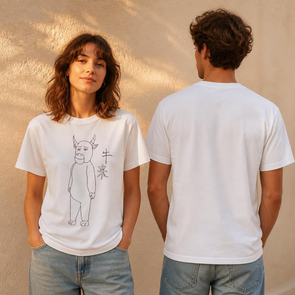 Niu Lai Çizim Erkek Tişörtü %1 - Summer Clothing Drawing incelemesi ve fiyatı