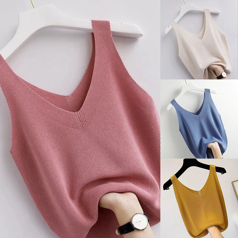 Örgü Vintage Tank Top V Yaka K - Summer Zara incelemesi ve fiyatı