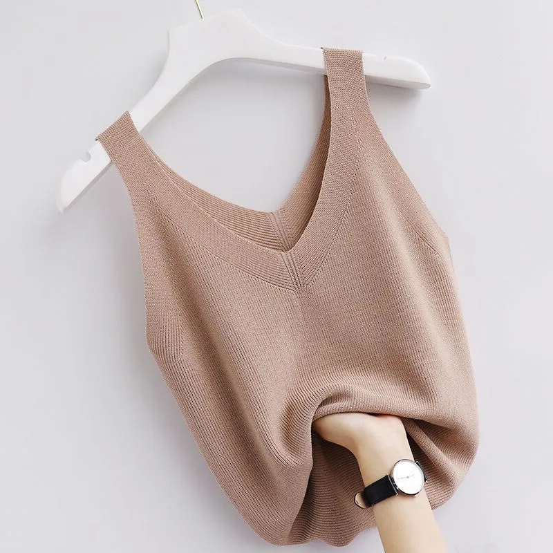Örgü Vintage Tank Top V Yaka K - Summer Zara incelemesi ve fiyatı