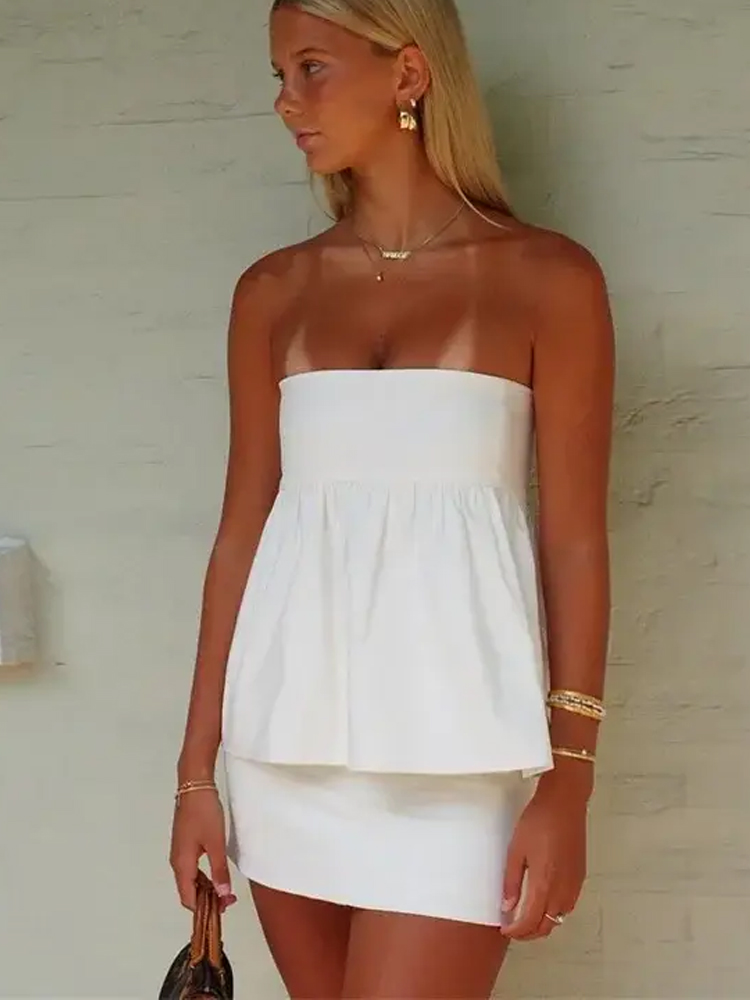 HXAO Straplez Üst Kadınlar İçi - Summer Zara incelemesi ve fiyatı