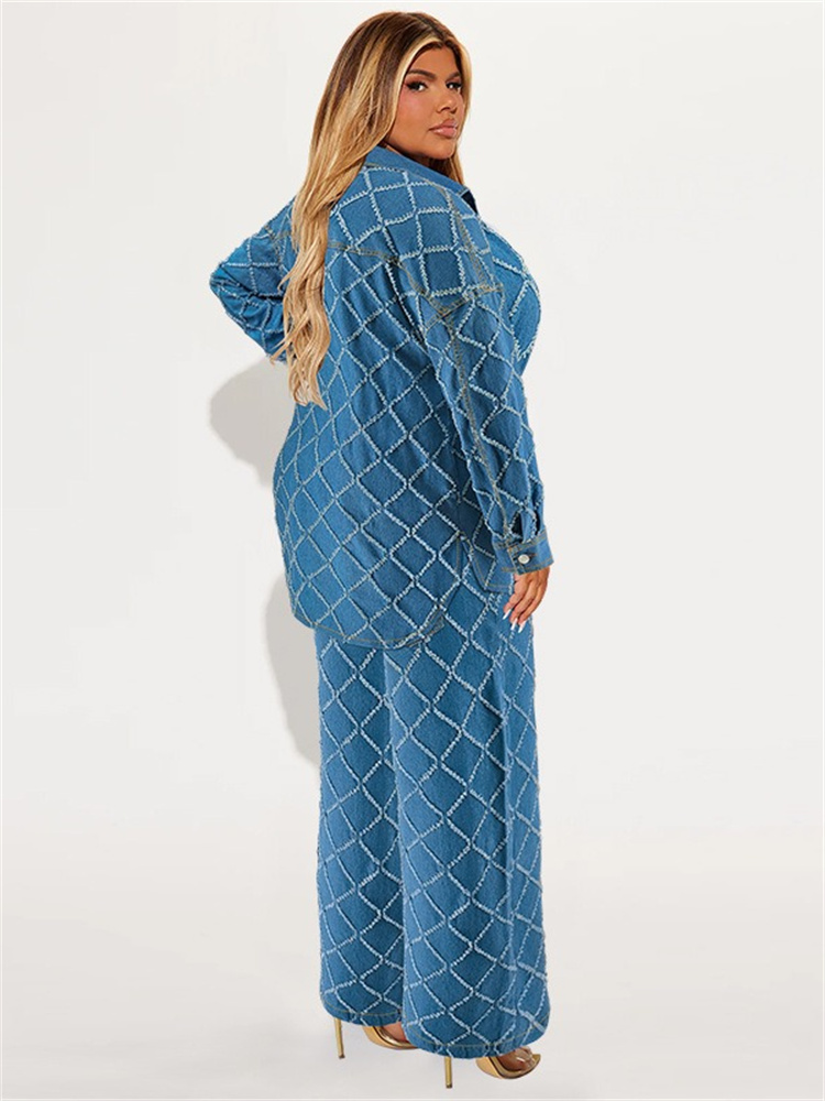 Wmstar Artı Boyutu Denim Iki P - Summer Clothing Wholesale incelemesi ve fiyatı